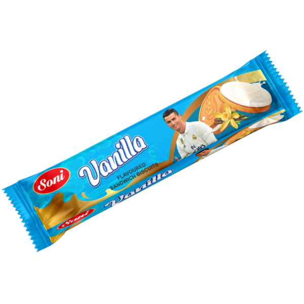 ronaldo cream biscuit vanilla